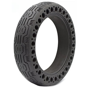 Honeycomb Solid Rubber Tire - Black or Red